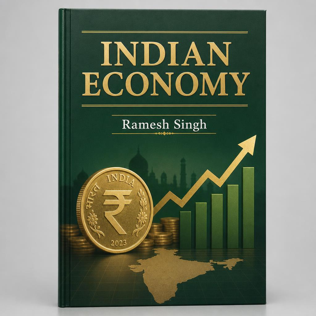Indian Economy — Ramesh Singh — book cover
