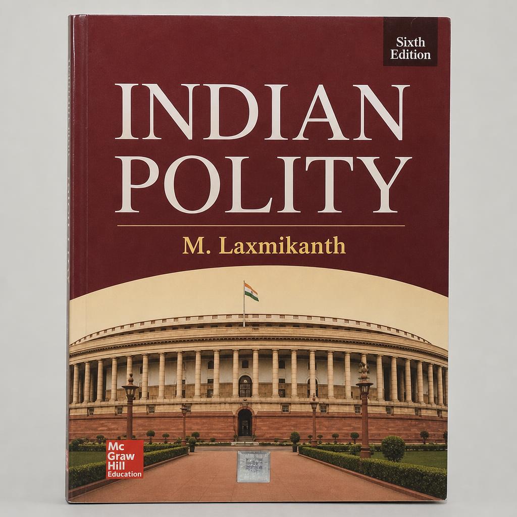 Indian Polity — M. Laxmikanth — book cover