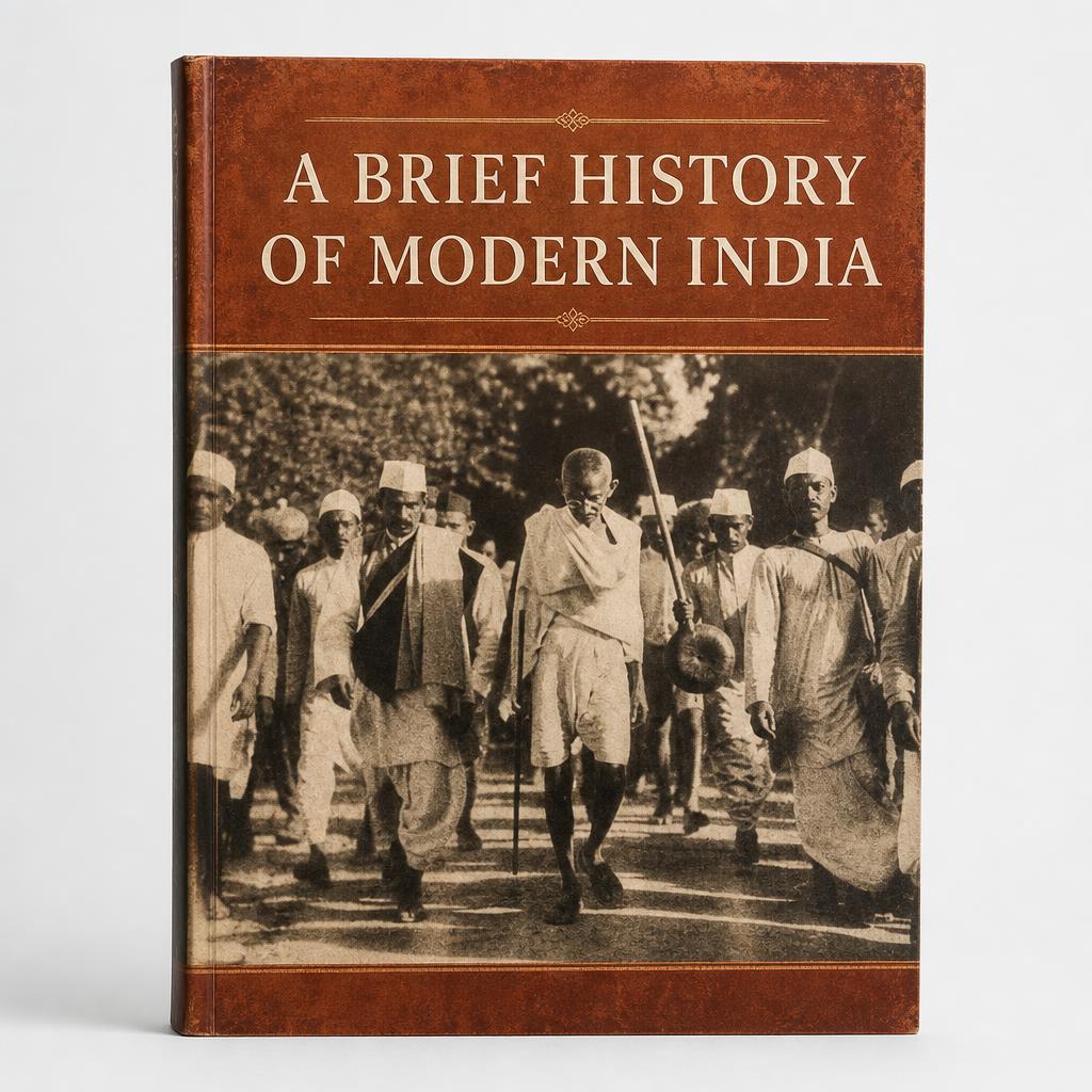 A Brief History of Modern India — book cover