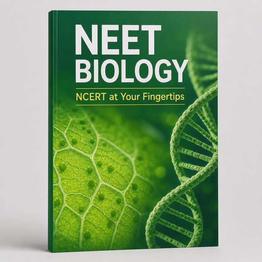 NEET Biology — NCERT at Your Fingertips — book cover