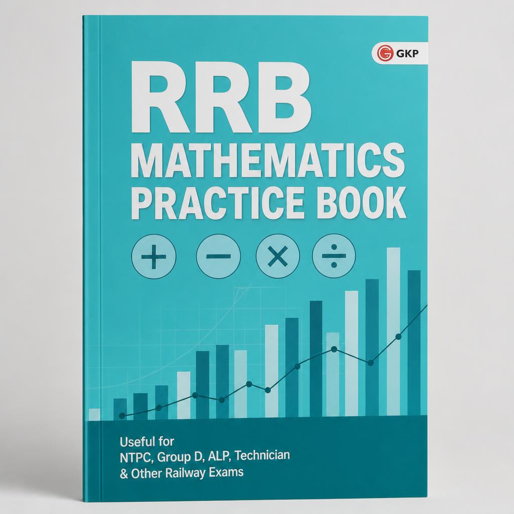 RRB Mathematics Practice Book — book cover