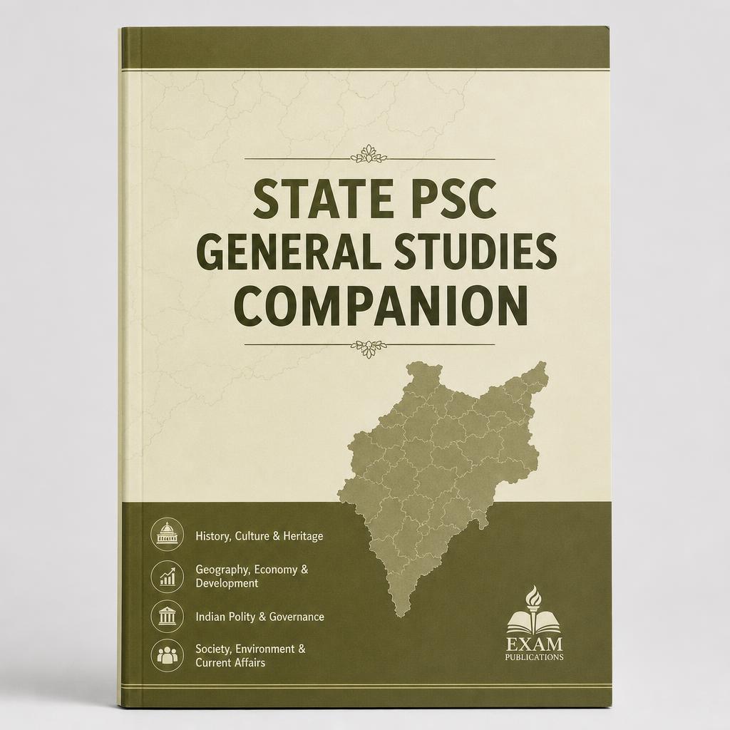 State PSC General Studies Companion — book cover